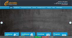 Desktop Screenshot of candor-dominko.si